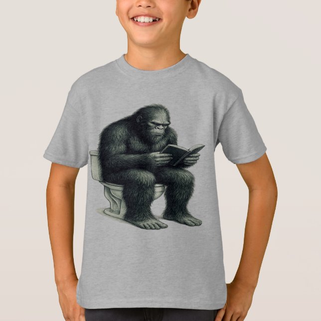 T-shirt Toilette Bigfoot (Devant)
