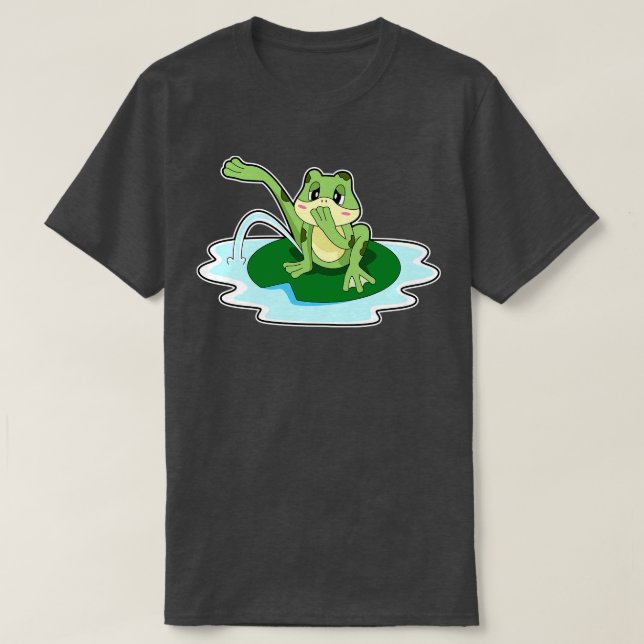 T-shirt Toilette de grenouille (Design devant)