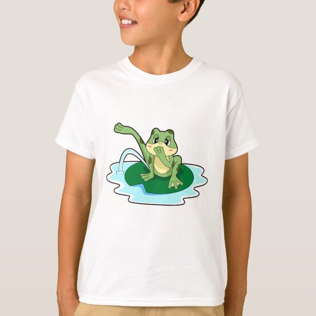 T-shirt Toilette de grenouille (Devant)