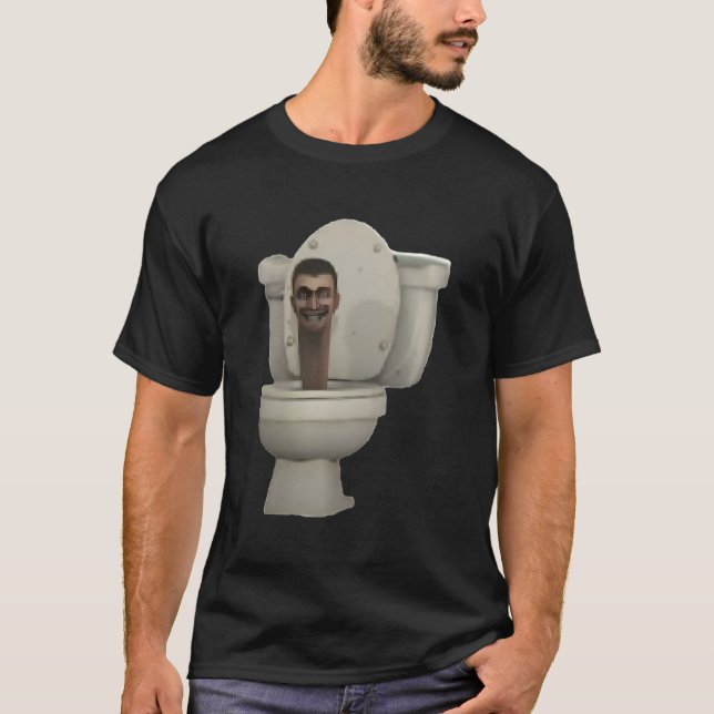T-shirt Toilettes Skibidi (Devant)