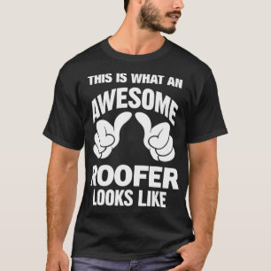 T-shirt Toit Awesome A L'Air Drôle