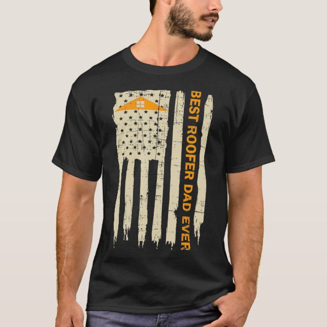 T-shirt Toit de toitEst Papa Jamais (Devant)
