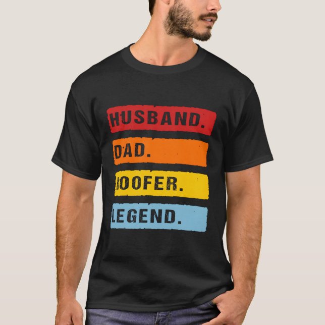 T-shirt Toit Fête des pères de menuiserie Toit de charpent (Devant)