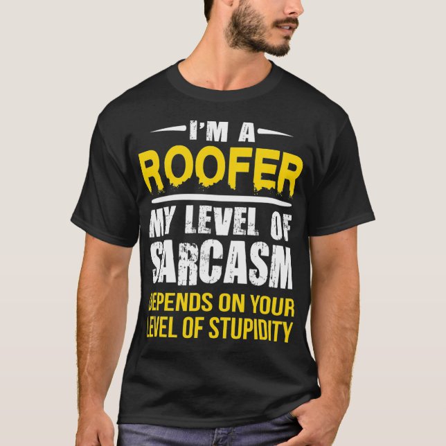 T-shirt Toit Sarcastique  (Devant)
