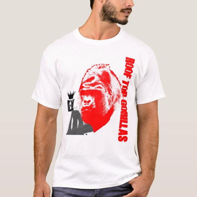 T-shirt Toit Top Gorilla Brooklyn Tee (Devant)