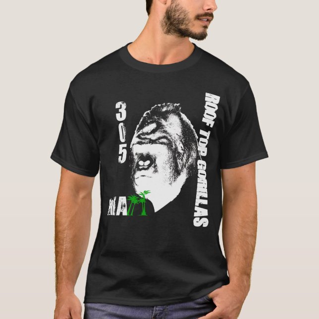 T-shirt Toit Top Gorillas Miami Tee (Devant)
