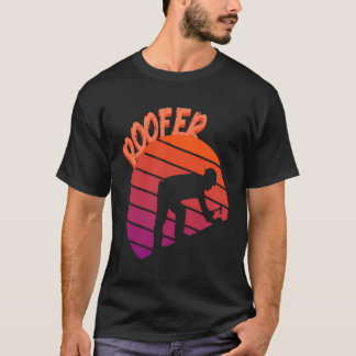 T-shirt Toit vintage Pour Un Cadeau Fière Roofer