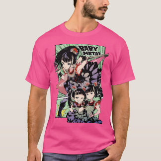 T-shirt Toits De Chats Et Fleur De Cerisier Rose
