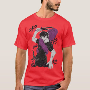 T-shirt toji animeoji fushiguro drôle