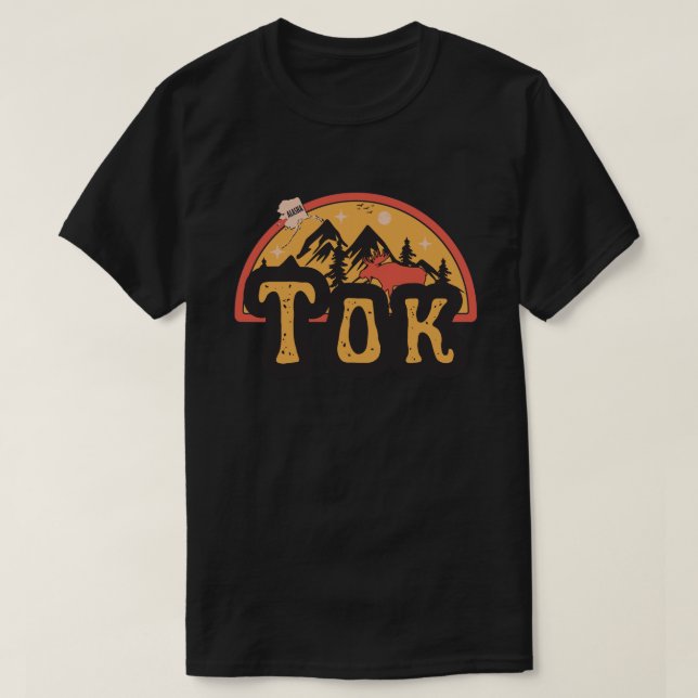 T-shirt Tok, Alaska (Design devant)