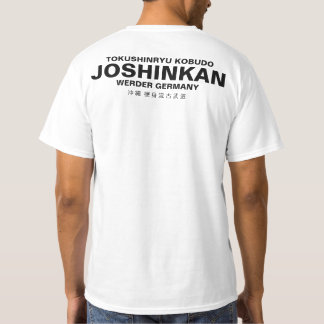 T-shirt Tokushinryu, Kobudo, Joshinkan, blanc