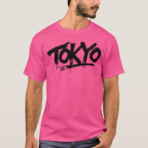 T-shirt Tokyo City Graffiti Street Art Style Handstyle Jap