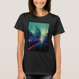 T-shirt Tokyo Cyberpunks Retro lo fi indie Japon vibe est
