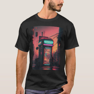 T-shirt Tokyo Cyberpunks Retro lo-fi indie Japon vibe est