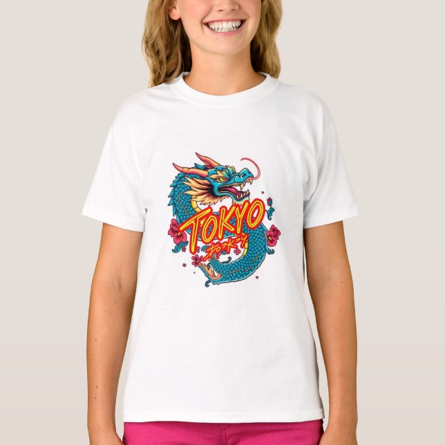 T-shirt Tokyo Dragon (Devant)