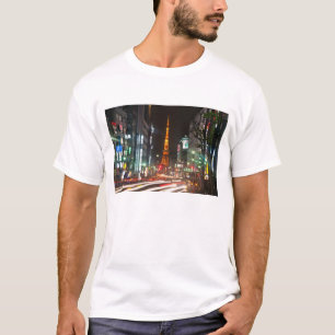 T-shirt Tokyo, Japon. La Tour de Tokyo est une tour de com