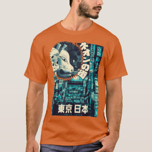 T-shirt Tokyo, Japon Lofi Illustration Dessin Japon Lover