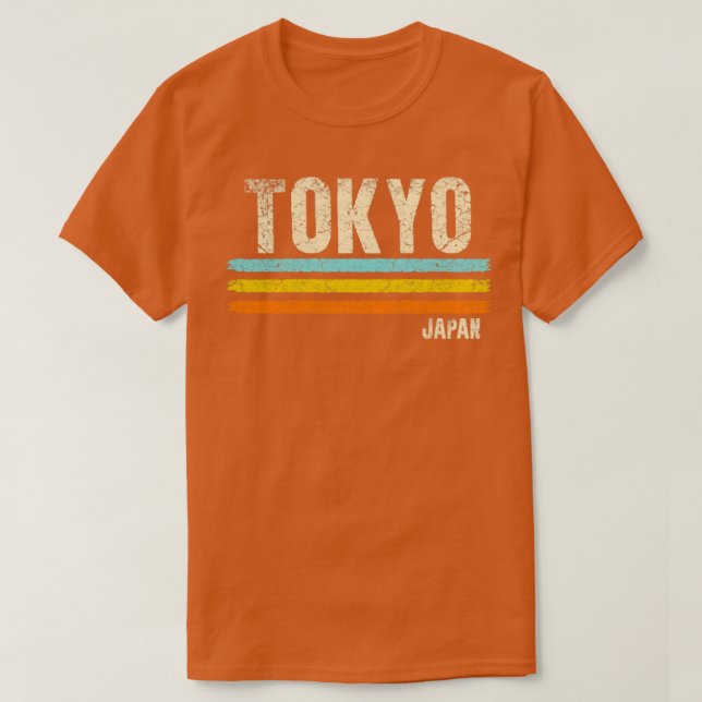 T-shirt Tokyo Japon Retro (Design devant)