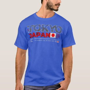 T-shirt Tokyo Japon Terre Du Soleil Levant 1083