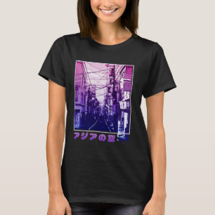 T-shirt Tokyo Japon Vaporwave esthétique Japonais 90s Stre