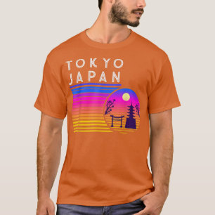 T-shirt Tokyo Japon Vaporwave esthétique Lofi Retro Synthw