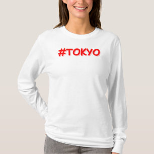 T-shirt "#Tokyo" Joli Design. Commandez dès maintenant