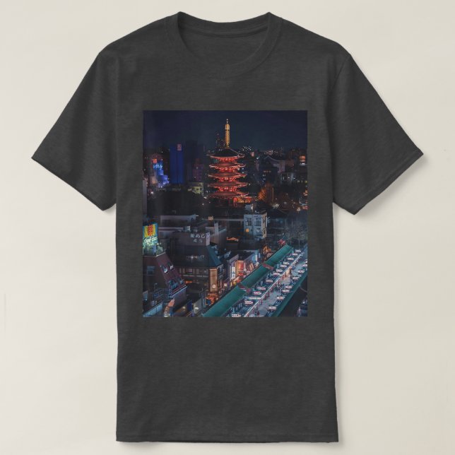 T-shirt Tokyo La Nuit (Design devant)