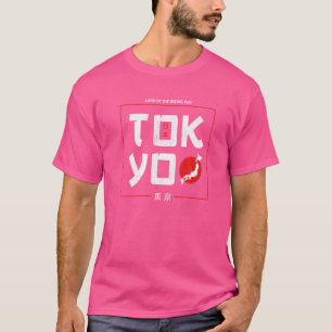 T-shirt Tokyo Le Pays Du Soleil Levant Japon