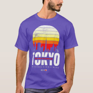T-shirt Tokyo Le Pays Du Soleil Levant Rue Originale