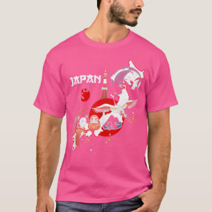 T-shirt Tokyo Martial Art Japonais Culture Aquarium