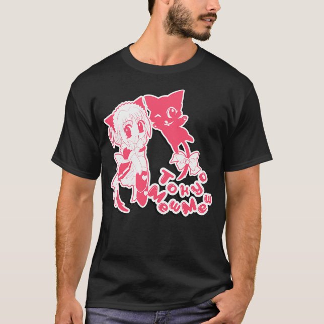 T-shirt Tokyo Mew Mew - Style Furoku (Devant)