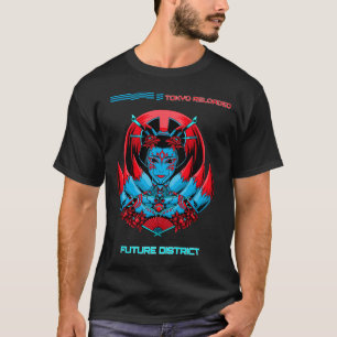 T-shirt Tokyo Reloaded – Artbook Cyberpunk Japon par BurnC