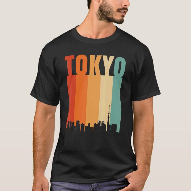 T-shirt Tokyo Skyline (Devant)