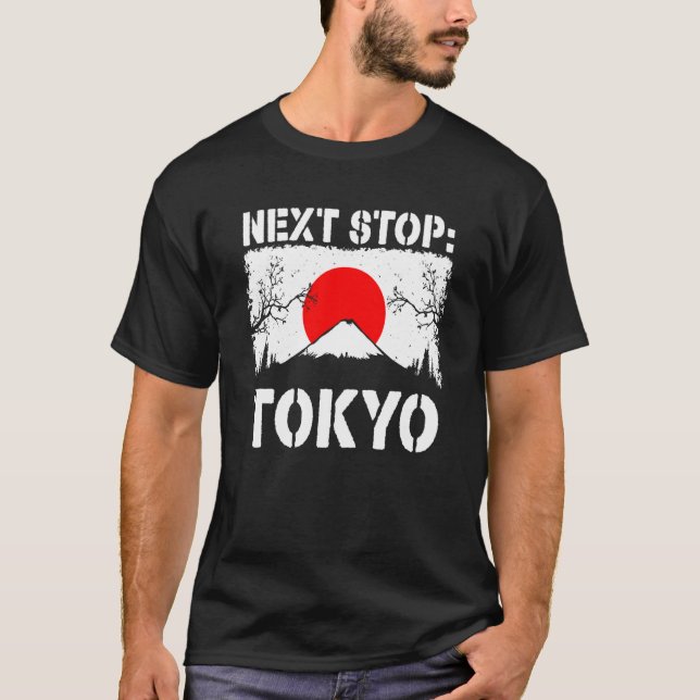 T-shirt Tokyo Summer Vacation Trip Next Stop Vacay Vibes S (Devant)