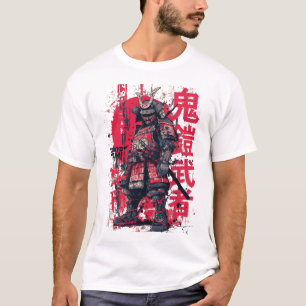 T-shirt Tokyo Yami – Samouraï à l'armure démoniaque avec t