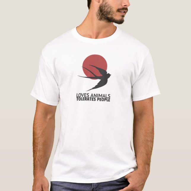 T-shirt Tolérance de Loves Animals (Devant)