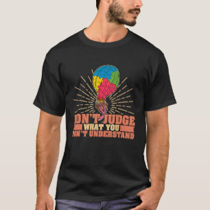 T-shirt Tolérance de support autistique pour les enfants s