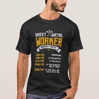 T-shirt Tôlerie Sur Le Dos De