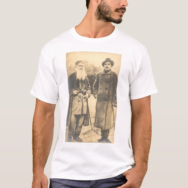 T-shirt Tolstoi et Gorki (Devant)