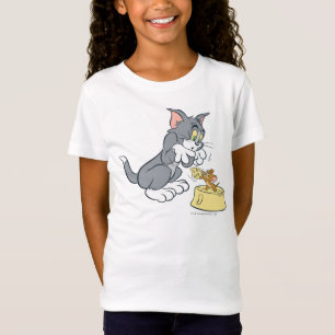 T-Shirt Tom and Jerry Feed The Cat