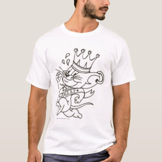 T-shirt Tom and Jerry King Jerry