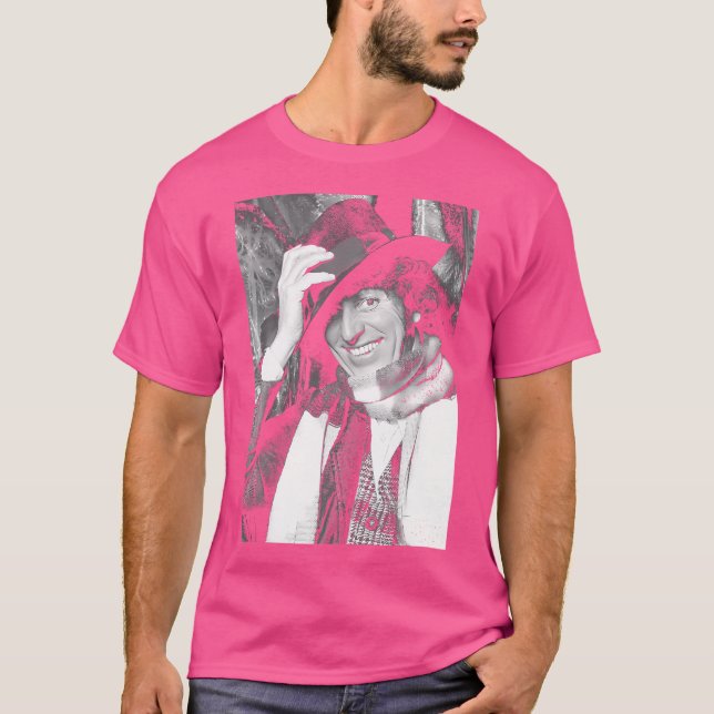 T-shirt Tom Baker Le Quatrième Docteur Qui 1975 (Devant)