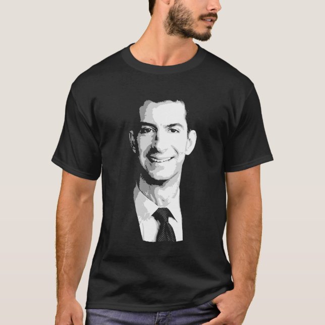T-shirt TOM COTTON Filmé Portrait (Devant)