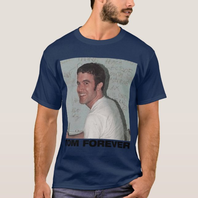 T-shirt tom de myspace pour toujours (Devant)