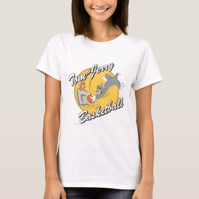 T-shirt Tom et Jerry Basketball 2 (Devant)