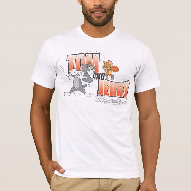 T-shirt Tom et Jerry Basketball 3 (Devant)