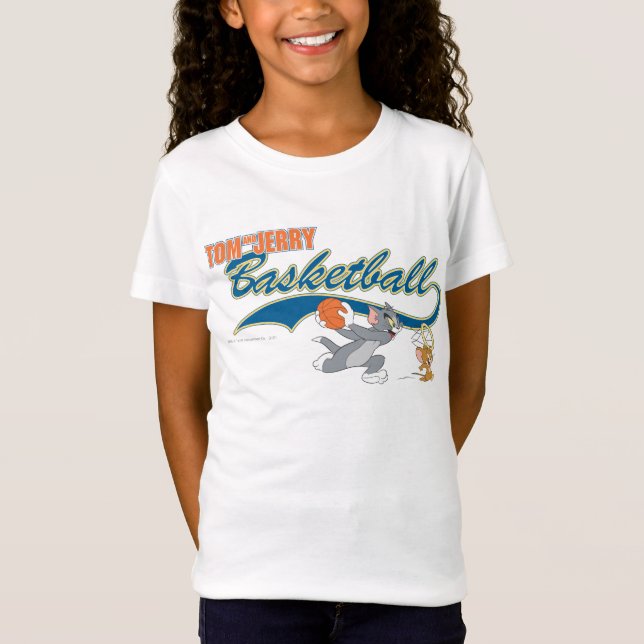 T-Shirt Tom et Jerry Basketball 5 (Devant)