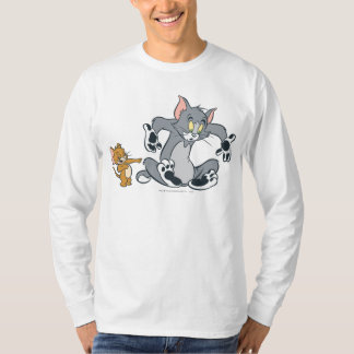 T-shirt Tom et Jerry Black Paw Cat