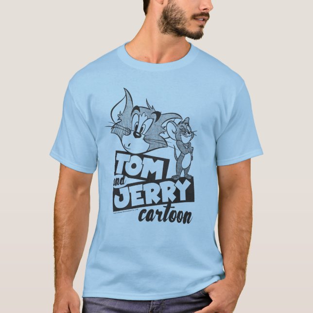 T-shirt Tom Et Jerry | Carton Tom Et Jerry (Devant)