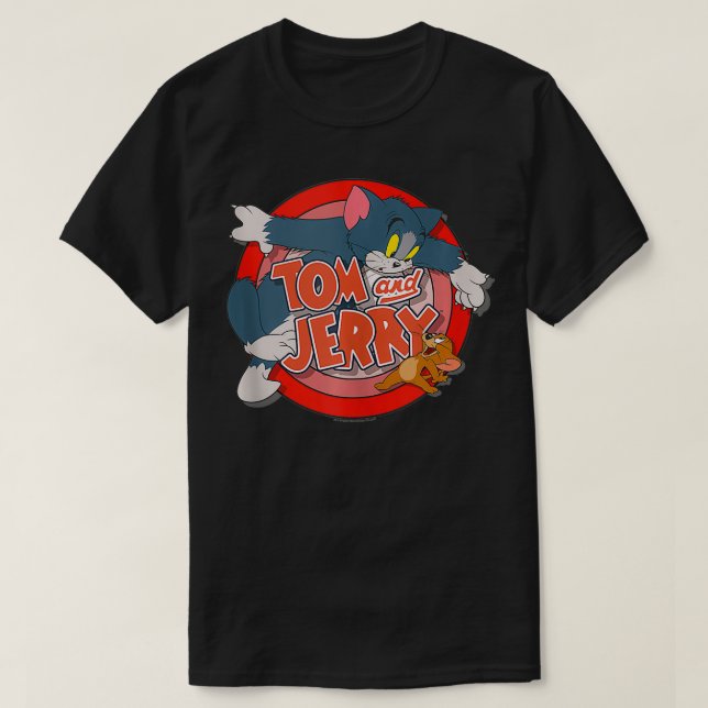 T-shirt Tom et Jerry Cat Mouse (Design devant)